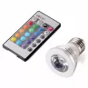 Đèn RGB 3W E27 Điều Khiển E27-RGB-5065